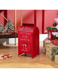 Homcom Christmas letter postbox red A5, UK version