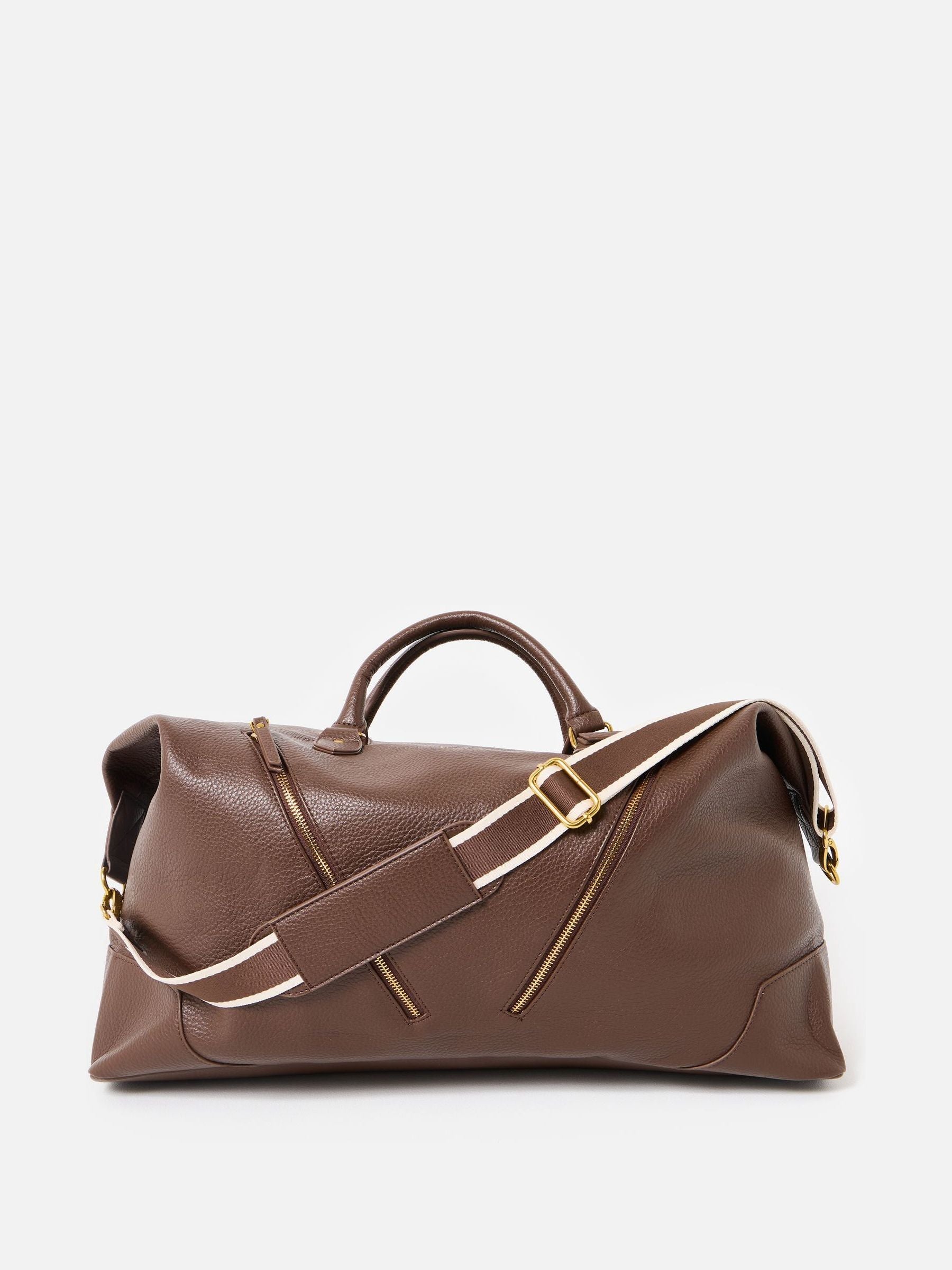 Oliver Bonas Brown Weekend Bag