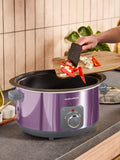 Morphy Richards 6.5L slow cooker with glass lid, imported from the UK