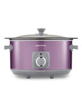 Morphy Richards 6.5L slow cooker with glass lid, imported from the UK