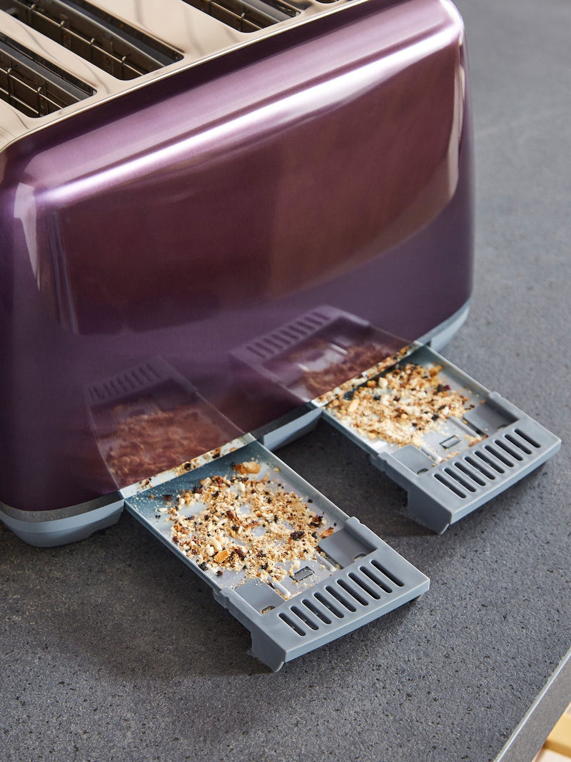 Morphy Richards Purple Accents 4 Slice Toaster, UK version