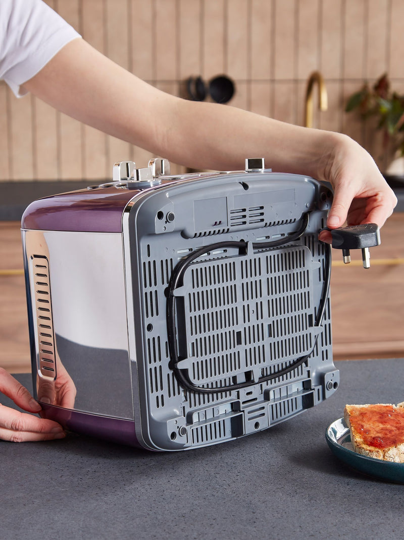 Morphy Richards Purple Accents 4 Slice Toaster, UK version