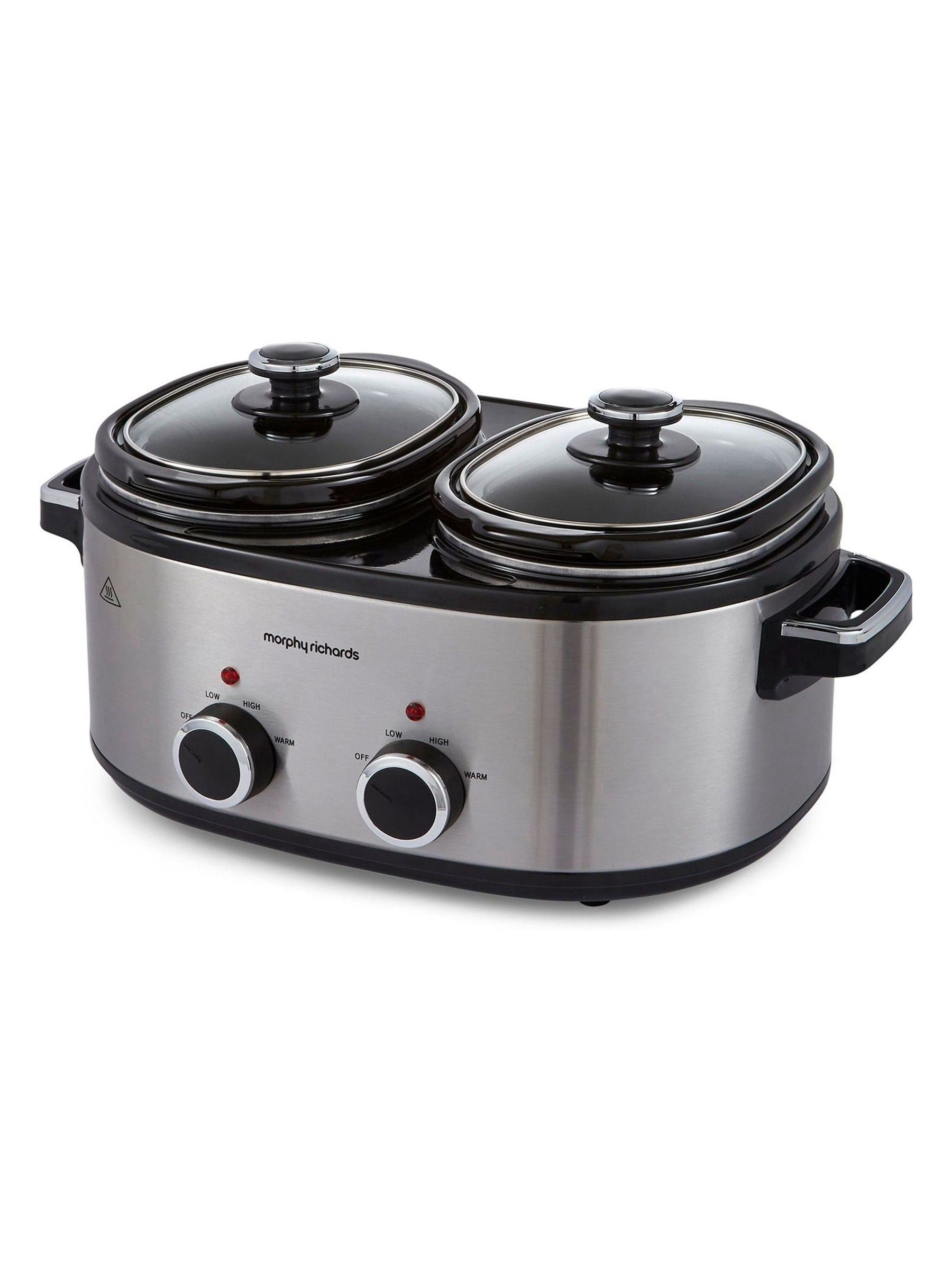 Morphy Richards DuoServe double pot slow cooker 4L - British product