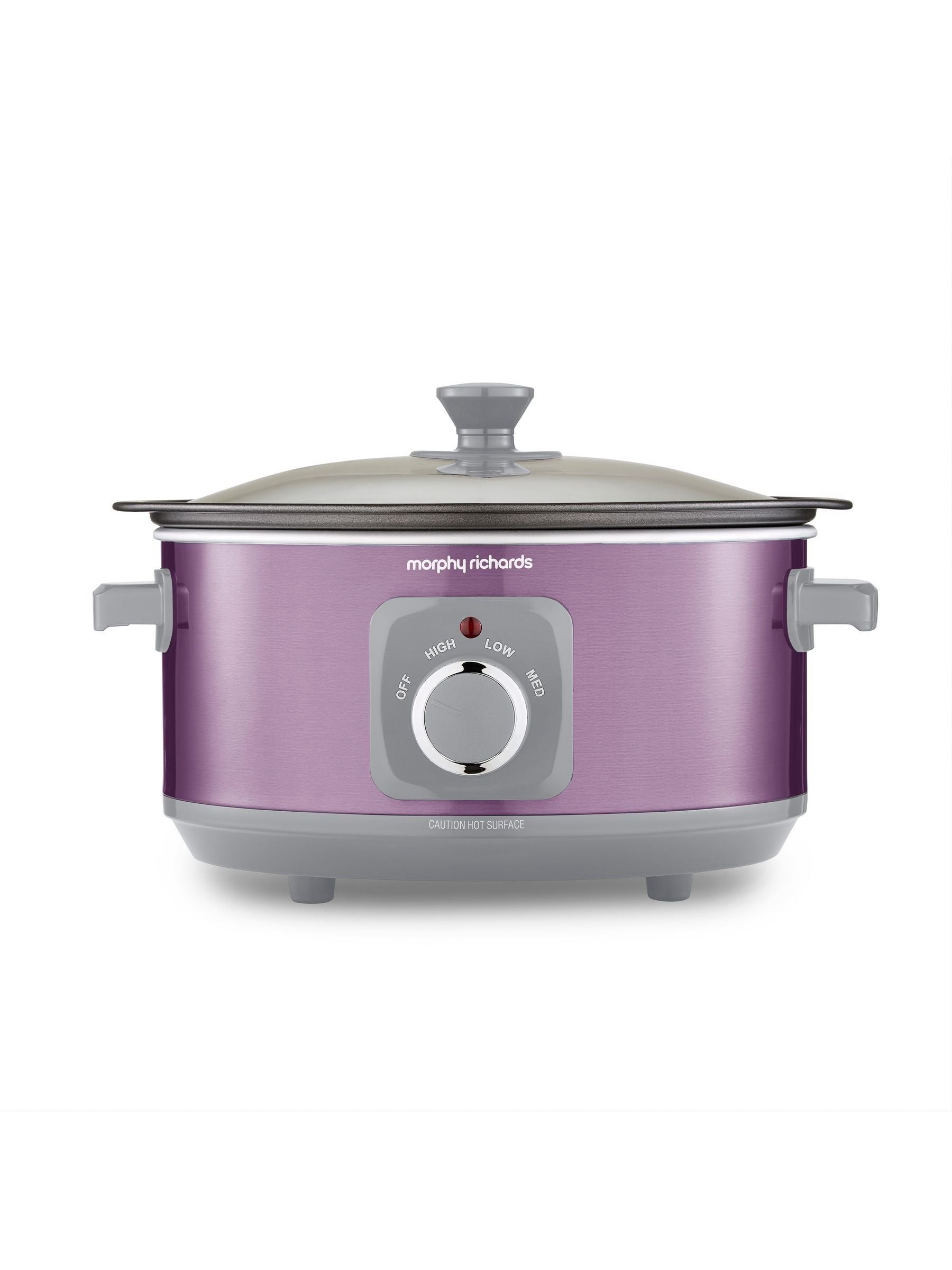 Morphy Richards Purple Accents Sear & Stew slow cooker 3.5L, UK version