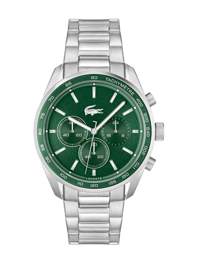 Next Lacoste Silver Tone Gents Boston Watch- Buy online at McGrocer