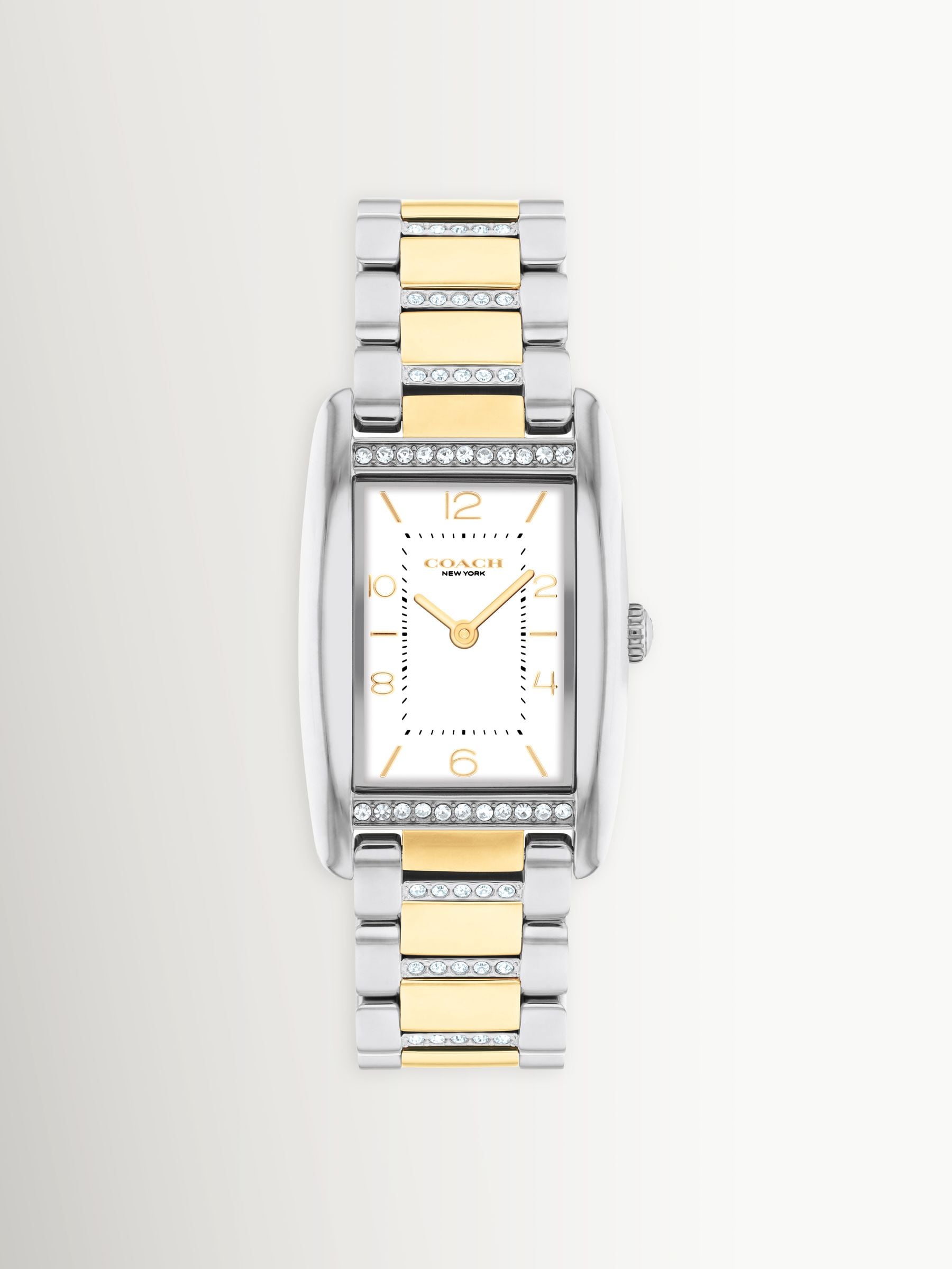 Coach Reese 20mm light gold watch, UK version