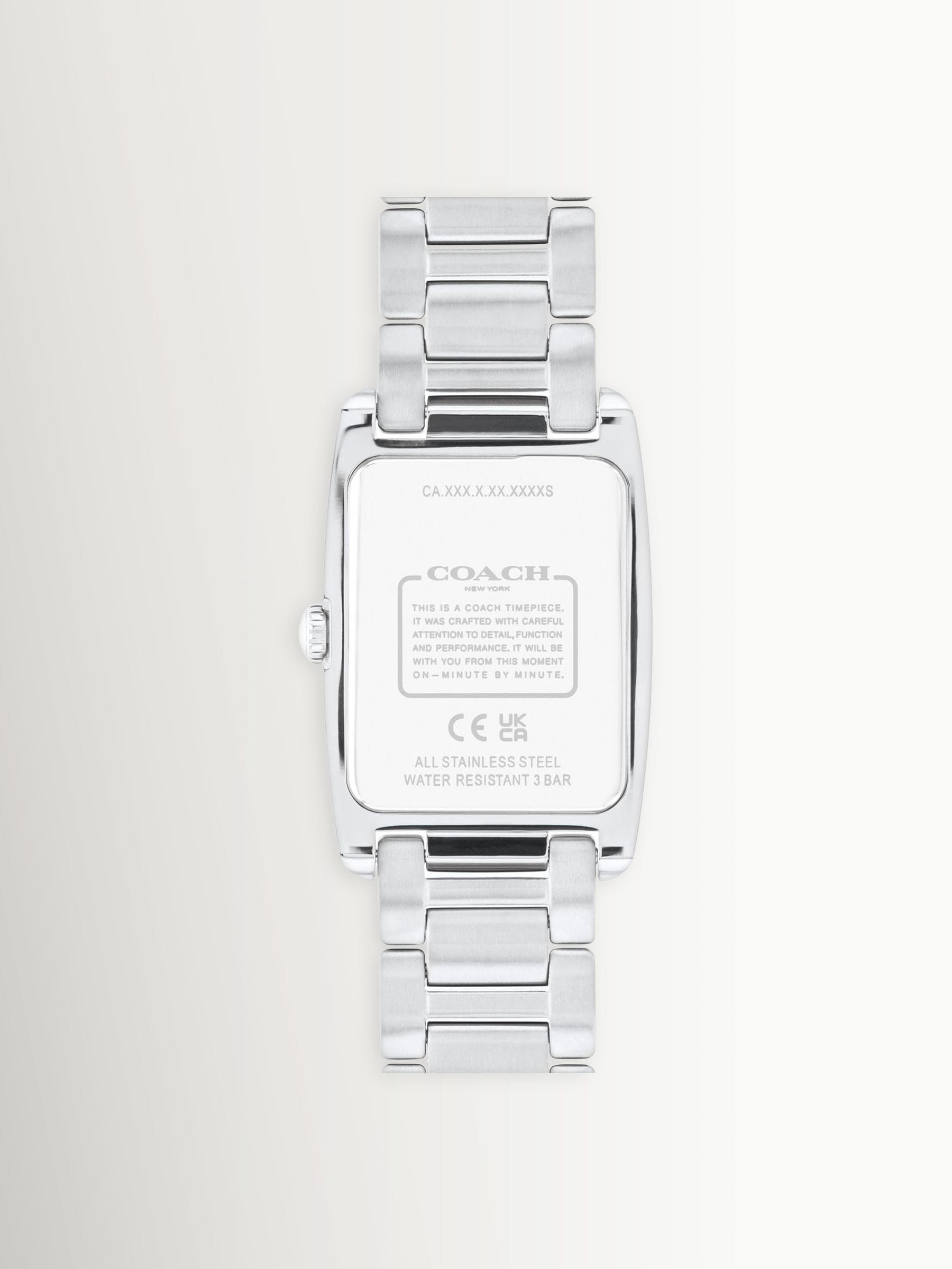 Coach Reese 20mm light gold watch, UK version