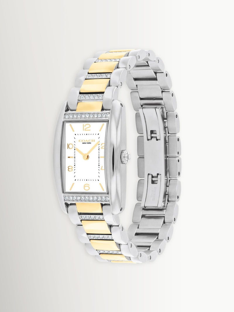 Coach Reese 20mm light gold watch, UK version