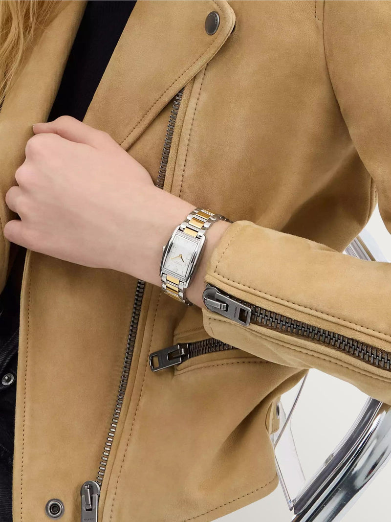 Coach Reese 20mm light gold watch, UK version