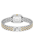 BOSS Mae Petite soft square two tone bracelet watch, UK version