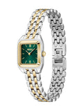 BOSS Mae Petite soft square two tone bracelet watch, UK version