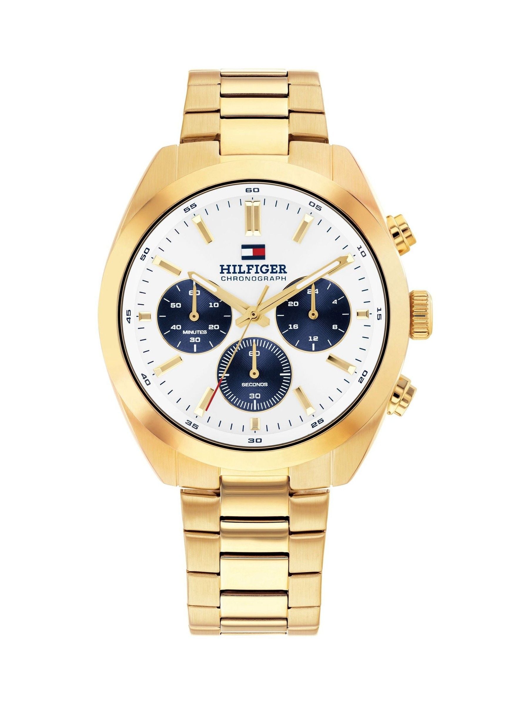 Tommy Hilfiger gold plated bracelet watch 40mm, UK version
