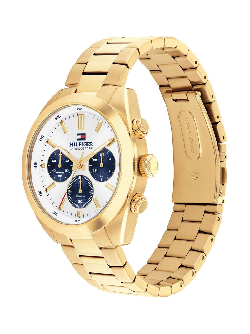 Tommy Hilfiger gold plated bracelet watch 40mm, UK version