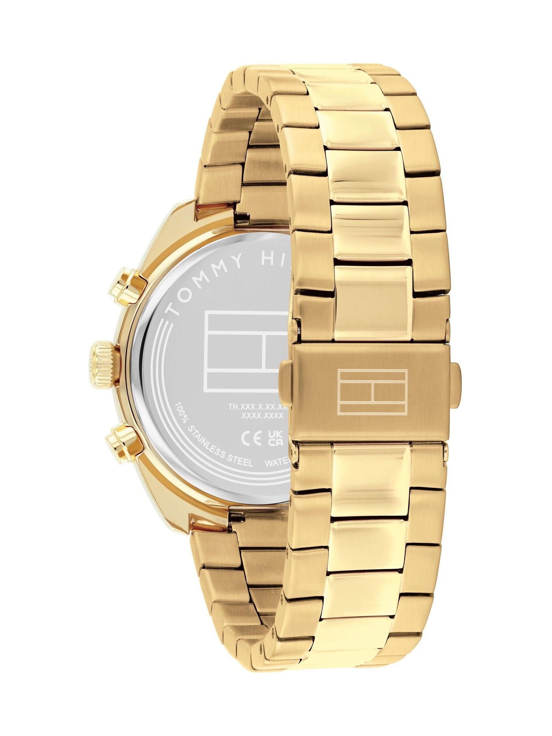 Tommy Hilfiger gold plated bracelet watch 40mm, UK version