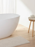 Bedfolk Slate Plush Bathmat 50x80cm