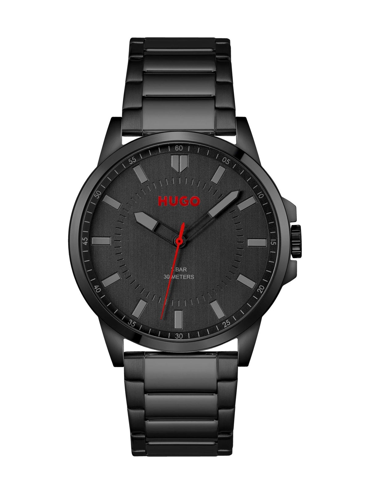HUGO watch Black First IP bracelet, UK version