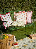 Furn Sage lemon outdoor cushion 45x45 cm (British brand)