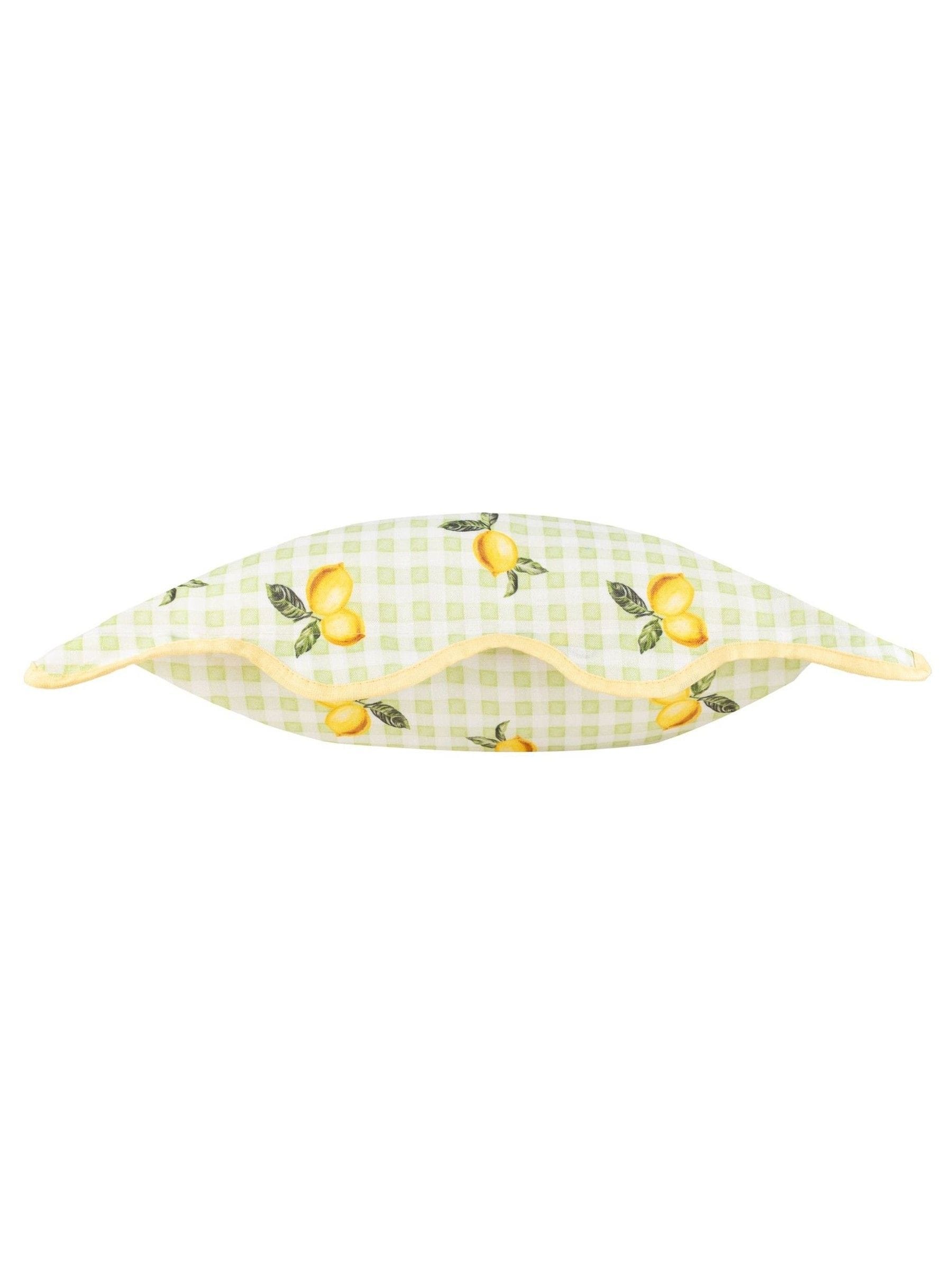 Furn Sage lemon outdoor cushion 45x45 cm (British brand)
