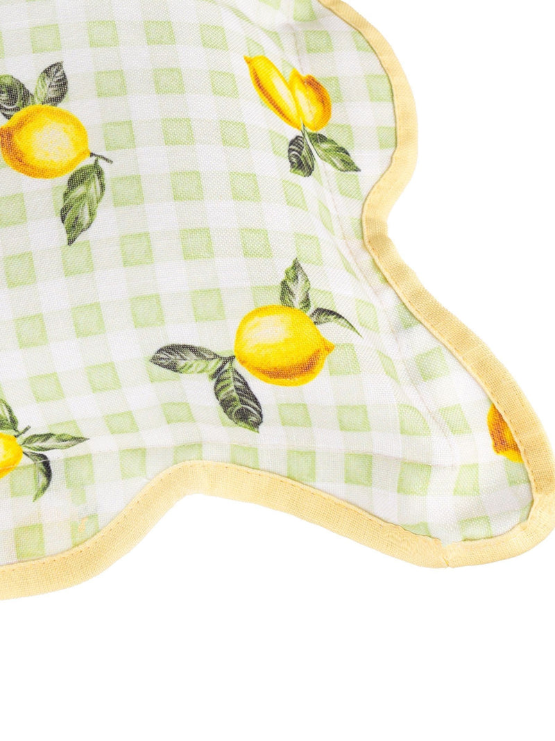 Furn Sage lemon outdoor cushion 45x45 cm (British brand)
