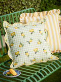 Furn Sage lemon outdoor cushion 45x45 cm (British brand)