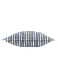 Yard Navy Hessle Stripe outdoor cushion 45cm - British product