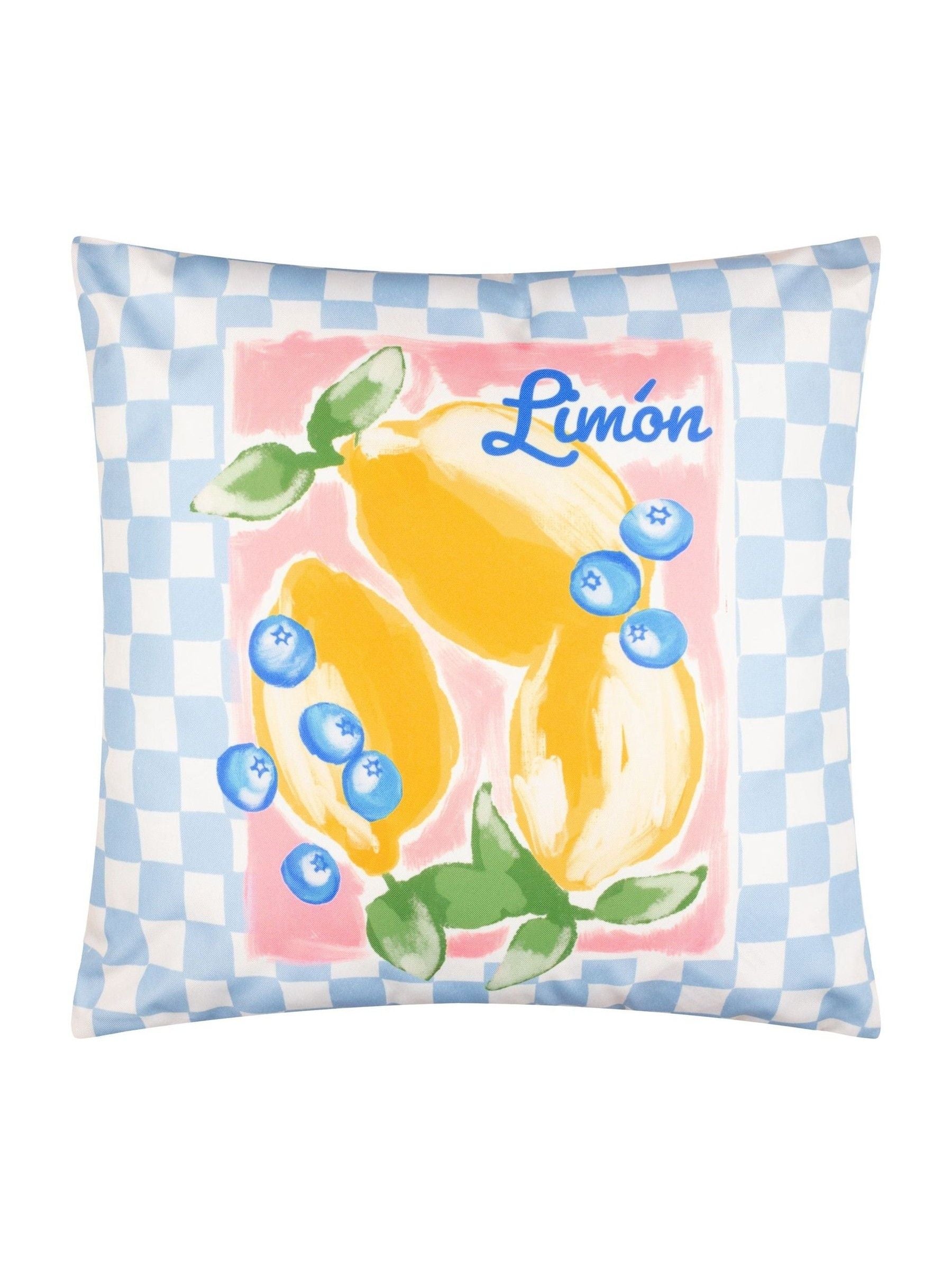 Furn Mediterranean Limon outdoor cushion 45x45cm (British brand)