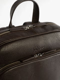 Totes brown genuine leather backpack - British product