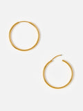 Oliver Bonas gold tone small hoop earrings, UK version