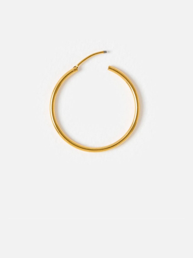 Oliver Bonas gold tone small hoop earrings, UK version