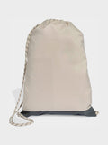 adidas Grey 3 Stripe Gymsack 14.4L (British brand)