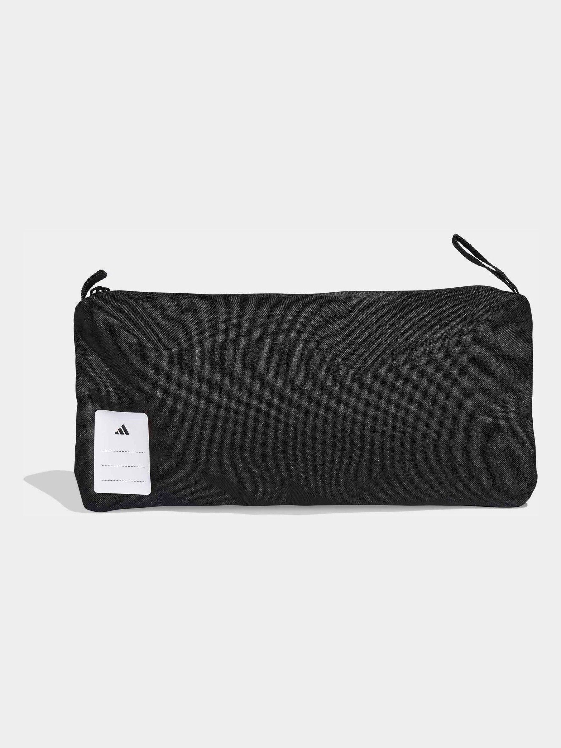 adidas black flat pencil case bag - British product