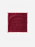 Oliver Bonas light green velvet fringed cushion cover 45x45cm - British product