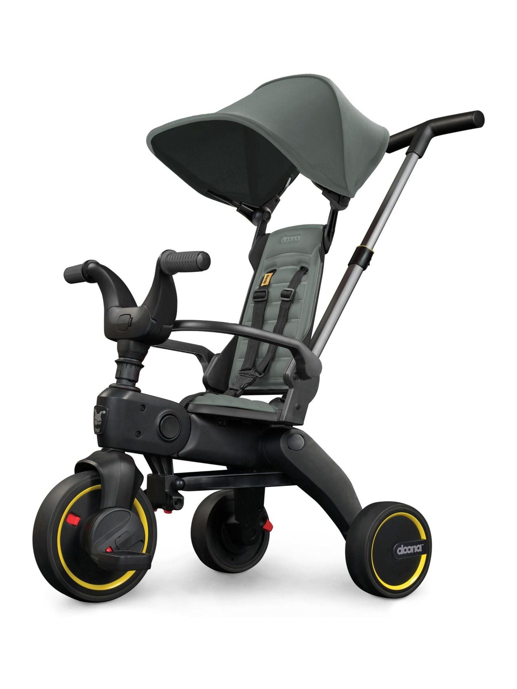Doona Slate Green Liki S1 Trike compact folding, UK version