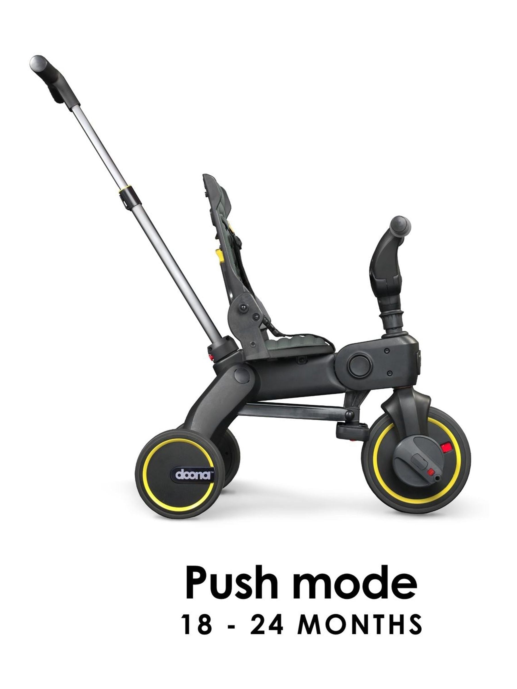Doona Slate Green Liki S1 Trike compact folding, UK version