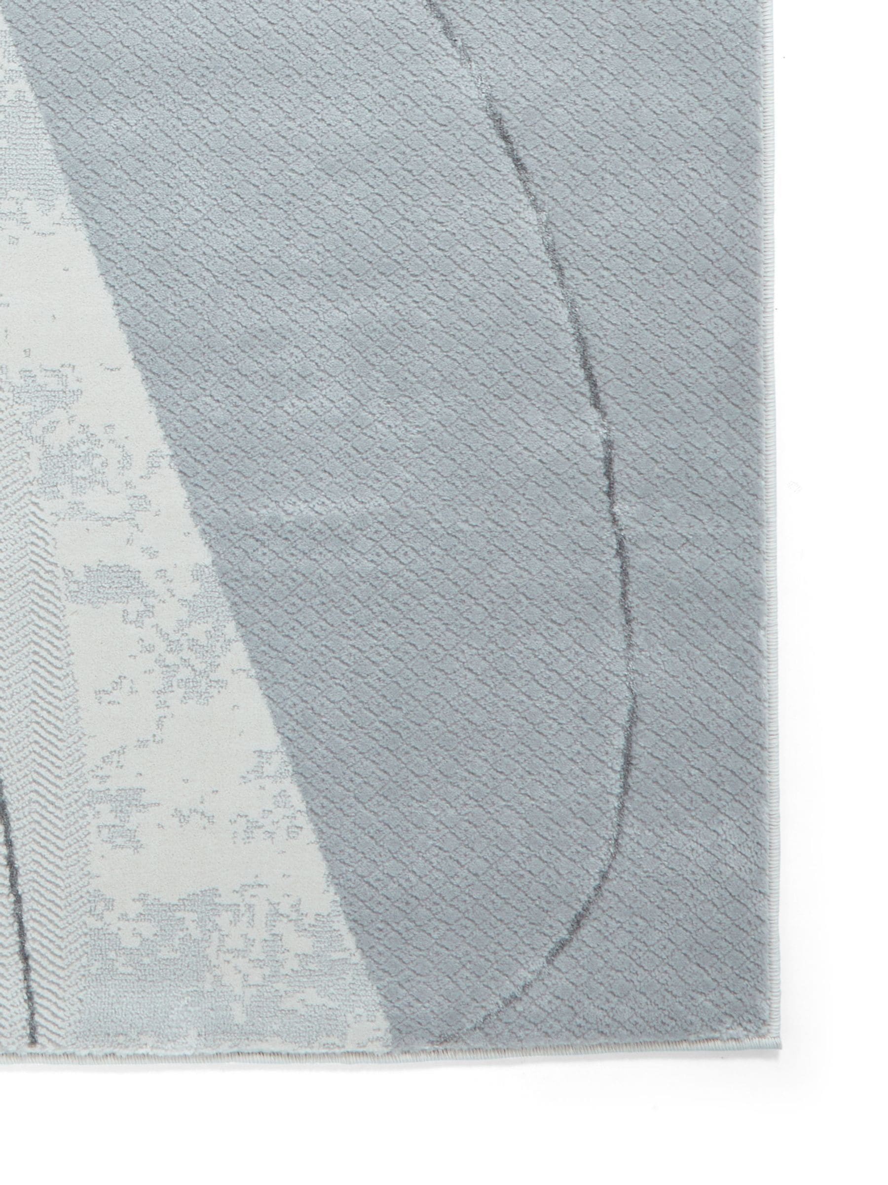 Think Rugs Grey Apollo modern abstract rug, imported from the UK