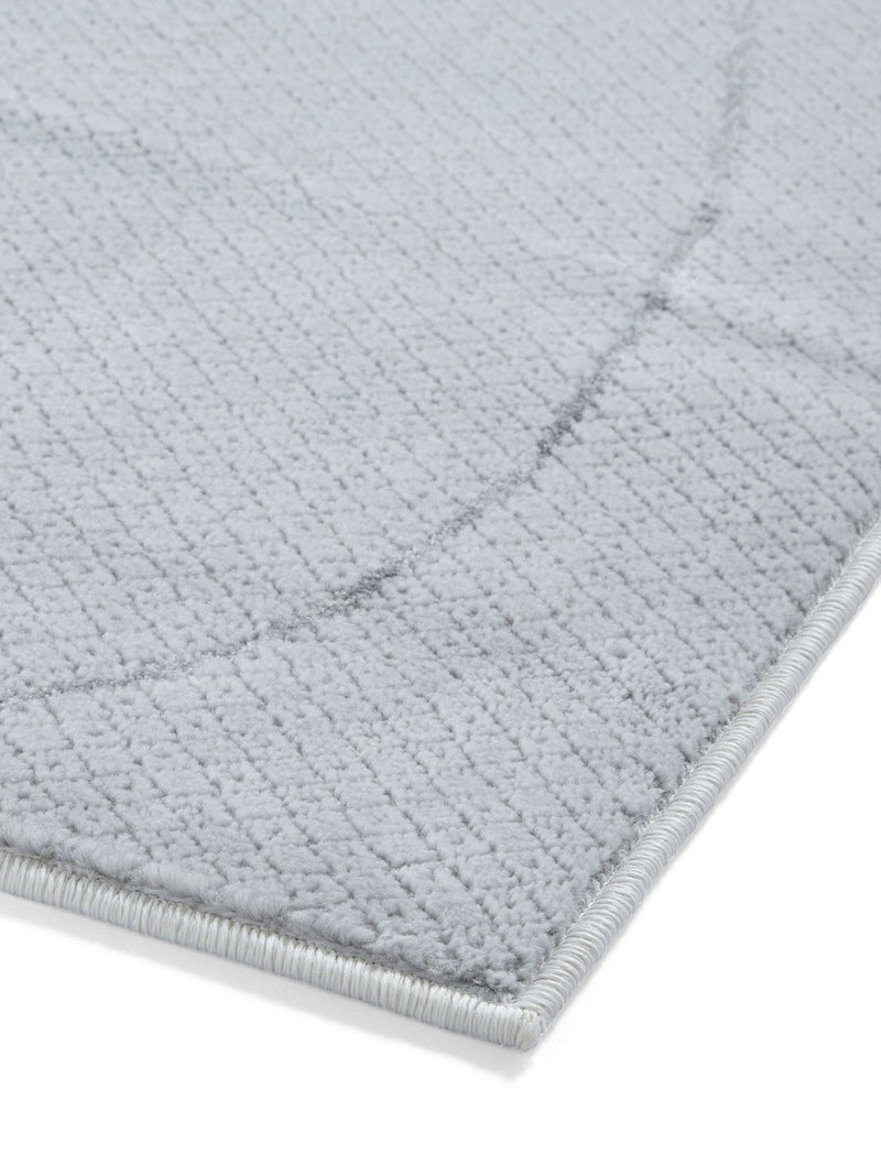 Think Rugs Grey Apollo modern abstract rug, imported from the UK