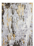 Think Rugs Grey Apollo GR580 modern abstract rug (British brand)