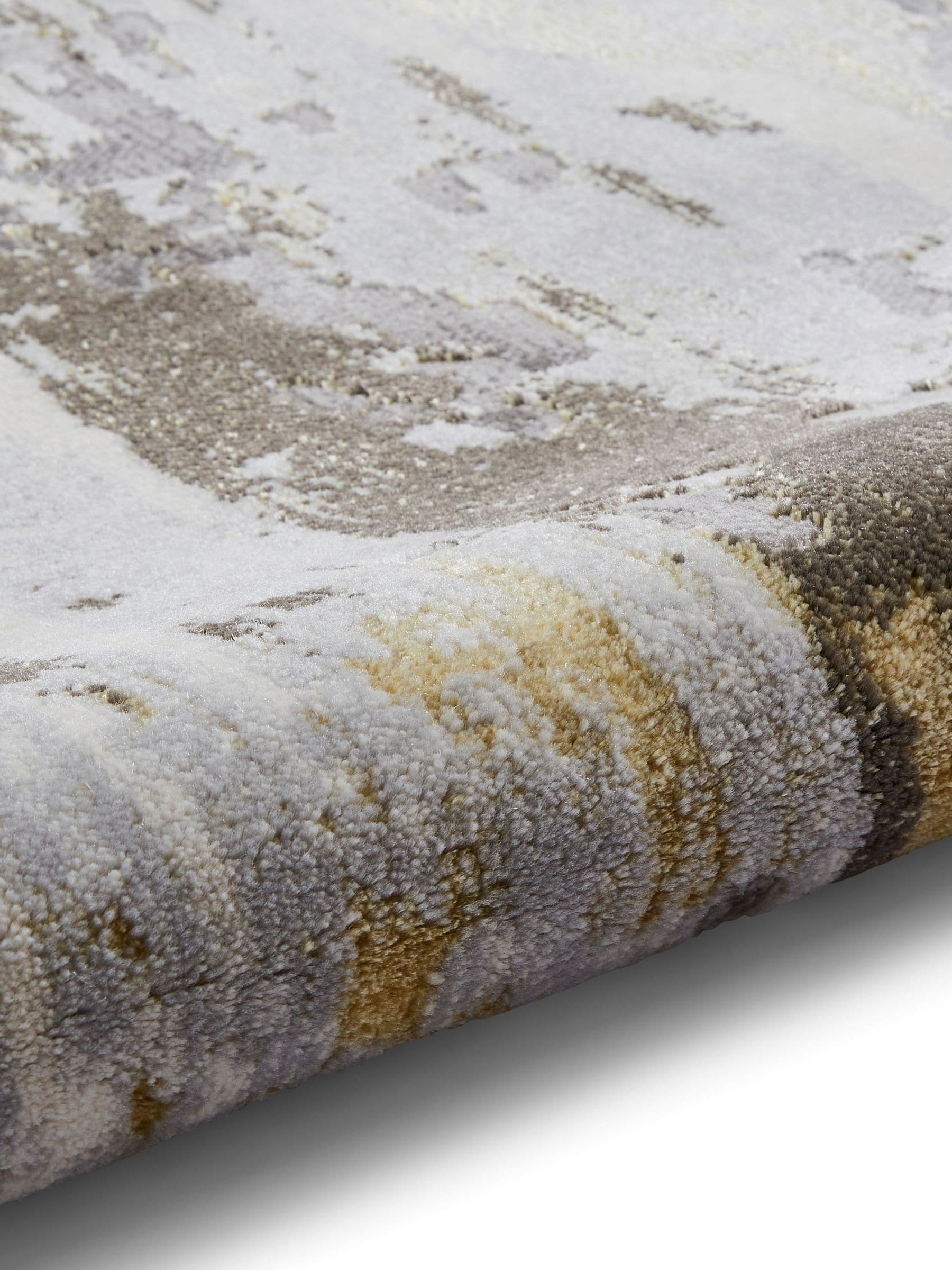 Think Rugs Grey Apollo GR580 modern abstract rug (British brand)