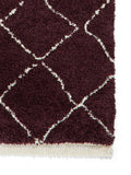 Think Rugs Purple Boho Berber rug, UK version