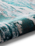 Think Rugs Apollo grey abstract rug (British brand)