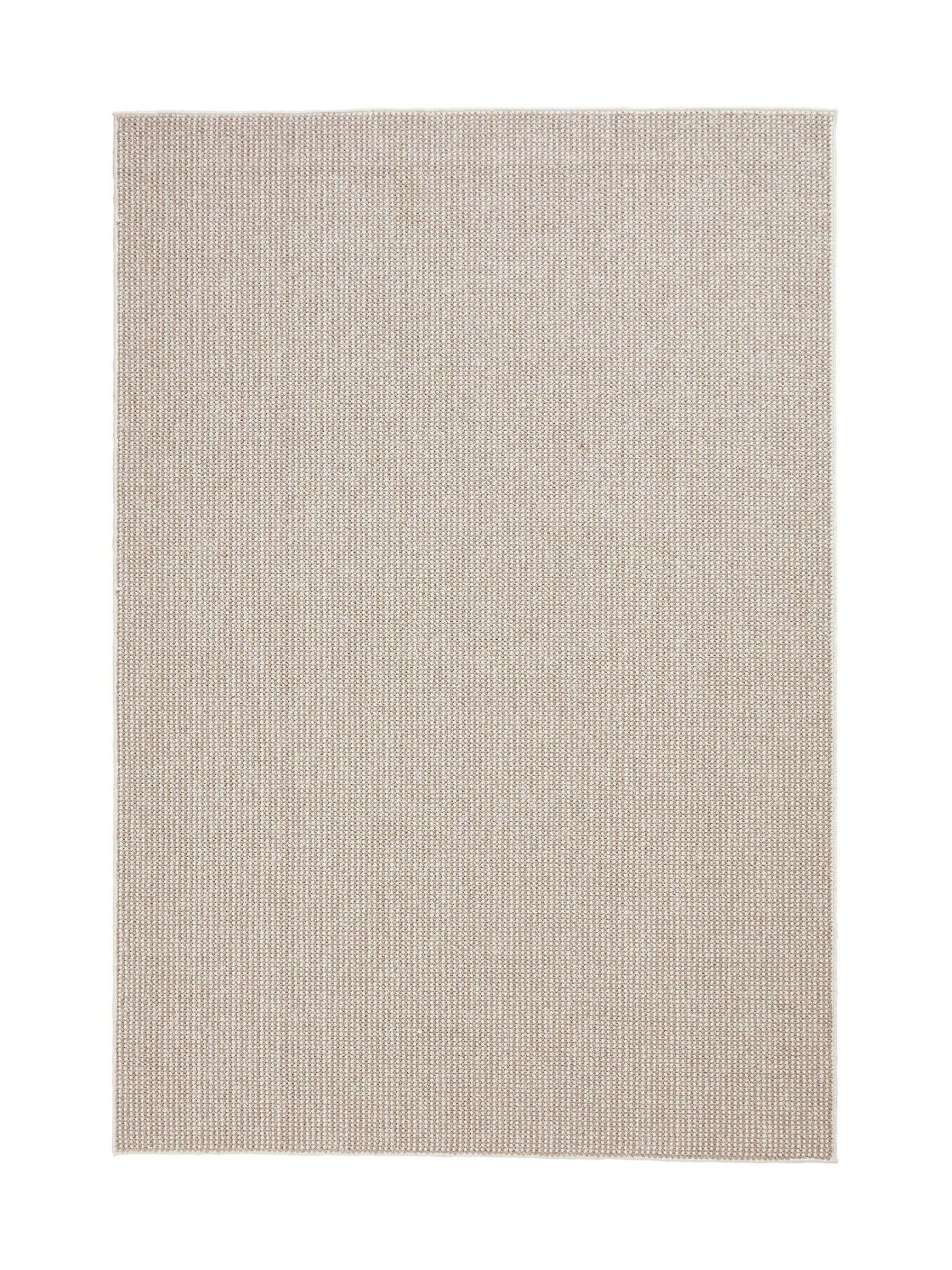 Think Rugs White Boucle Rug machine-made - British product