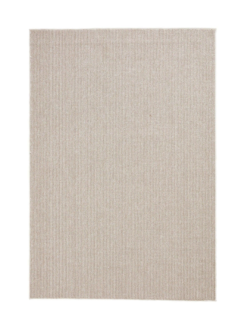 Think Rugs White Boucle Rug machine-made - British product
