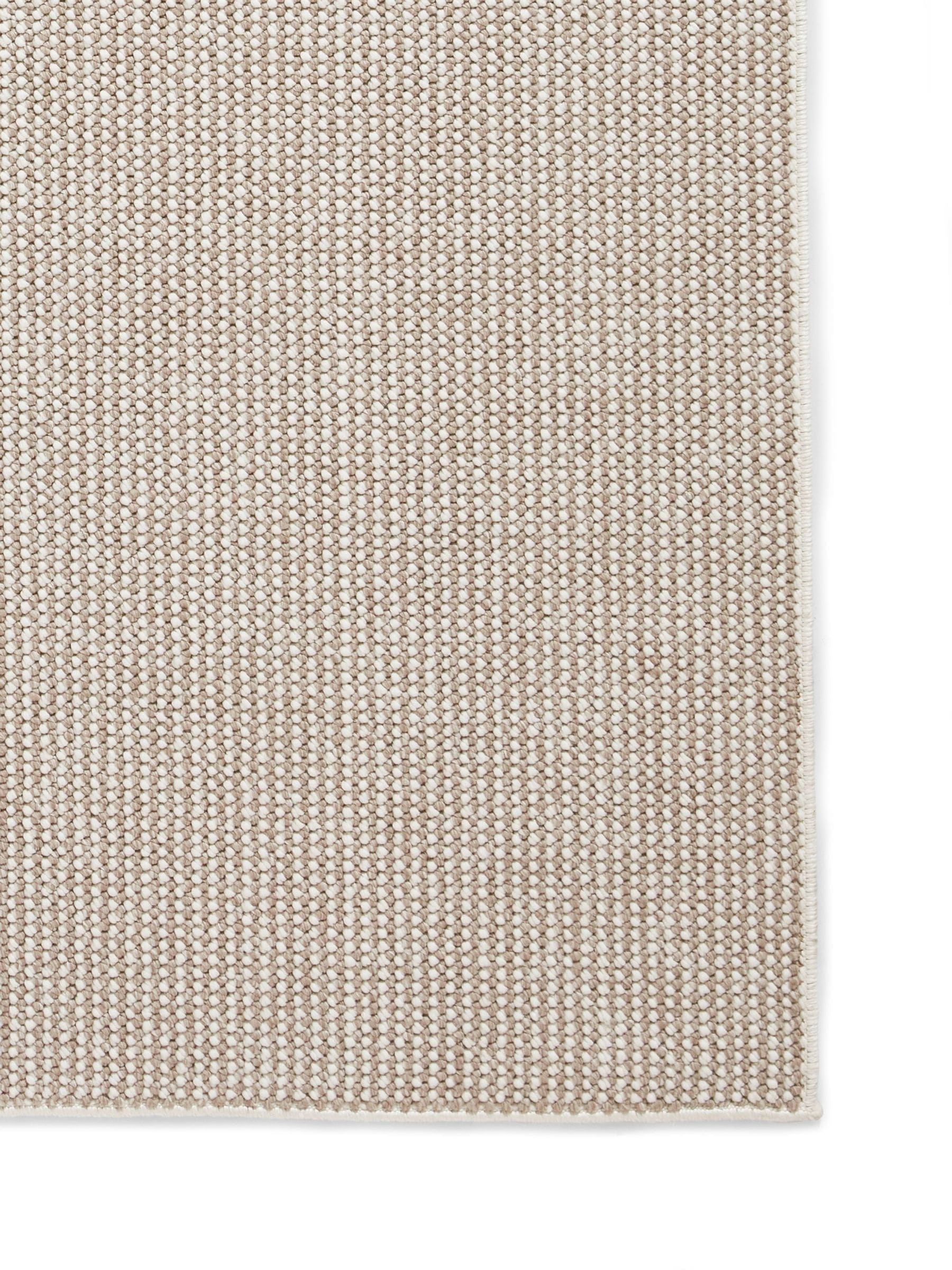Think Rugs White Boucle Rug machine-made - British product
