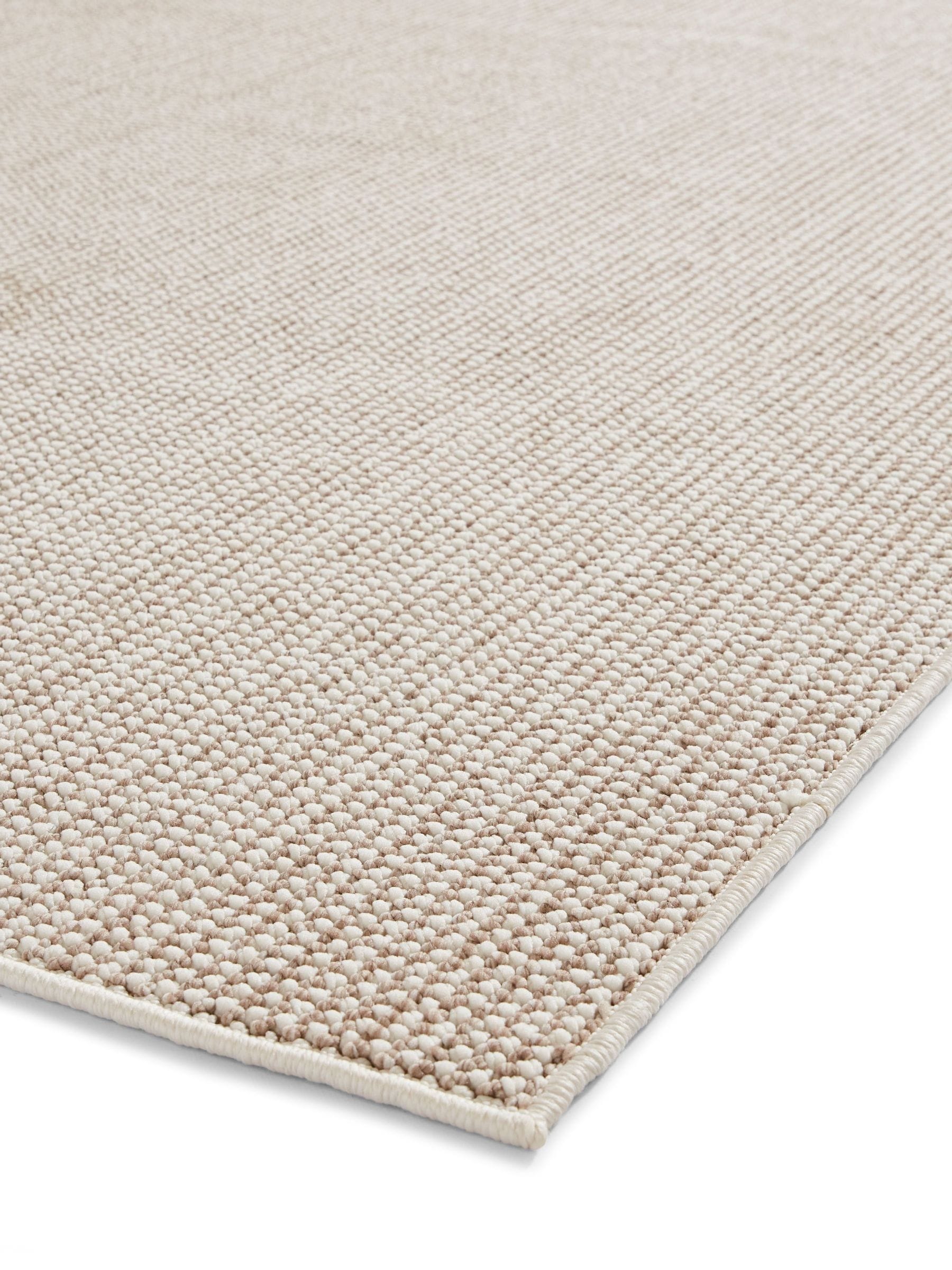 Think Rugs White Boucle Rug machine-made - British product