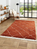 Think Rugs Rust Boho 5413 Berber Rug