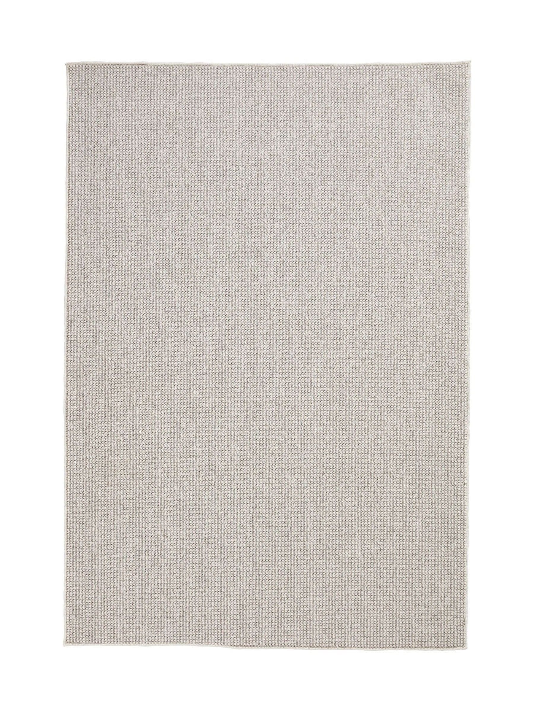 Think Rugs White E6404 Boucle Rug - British product