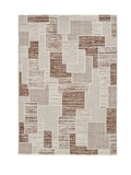 Think Rugs creation geometric rug grey polyester - British product