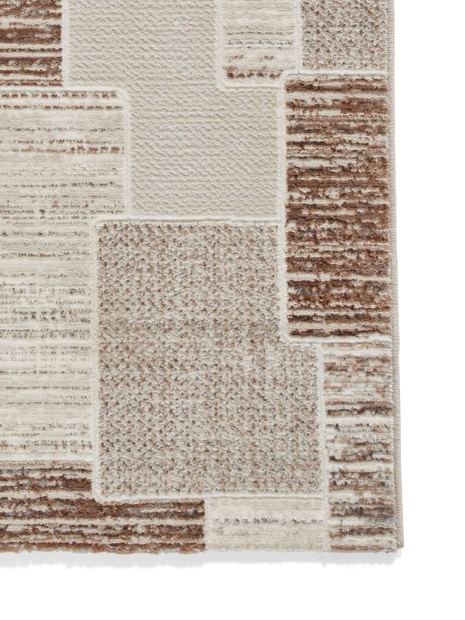 Think Rugs creation geometric rug grey polyester - British product