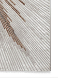 Think Rugs Bronze Creation modern abstract rug, imported from the UK