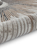 Think Rugs Bronze Creation modern abstract rug, imported from the UK